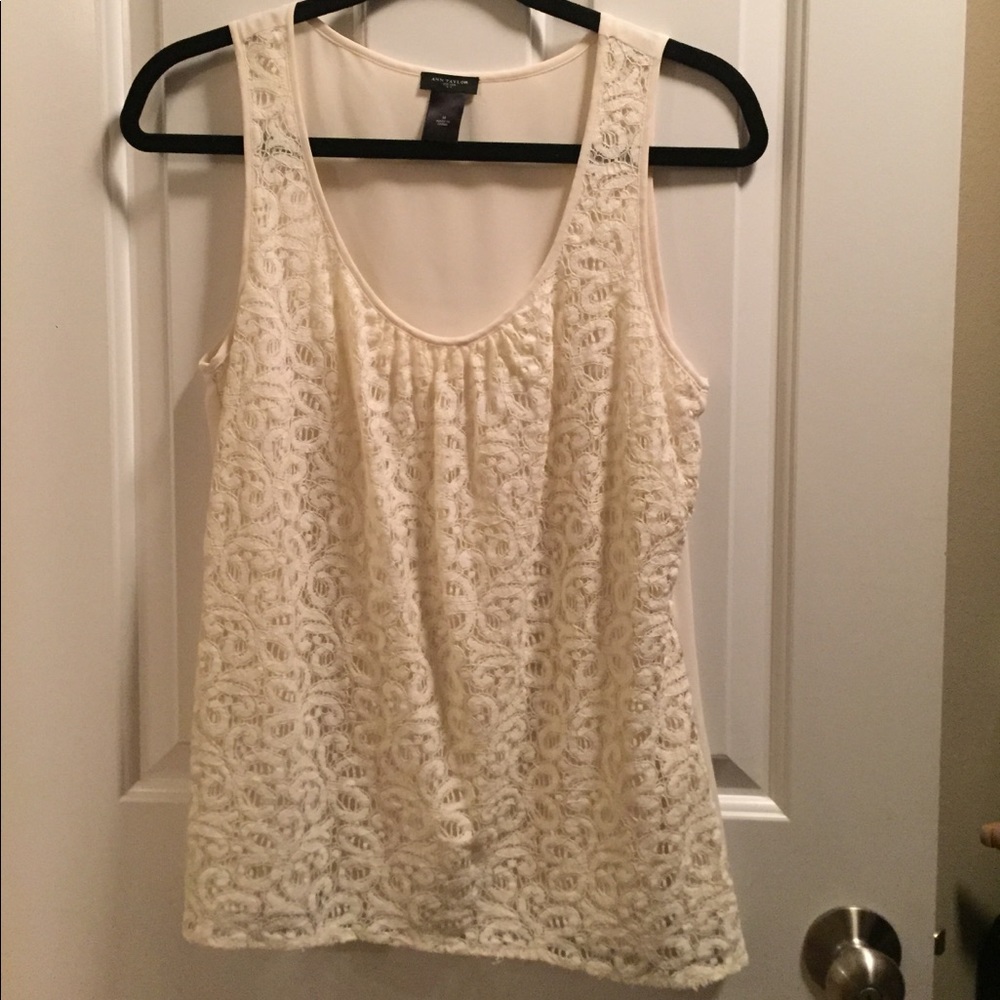 Ann Taylor lace top!
